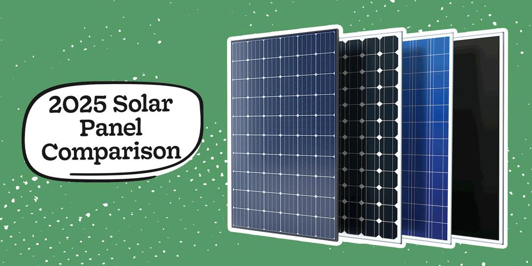 Types of Solar Panels in the UK - 2025 Comparison